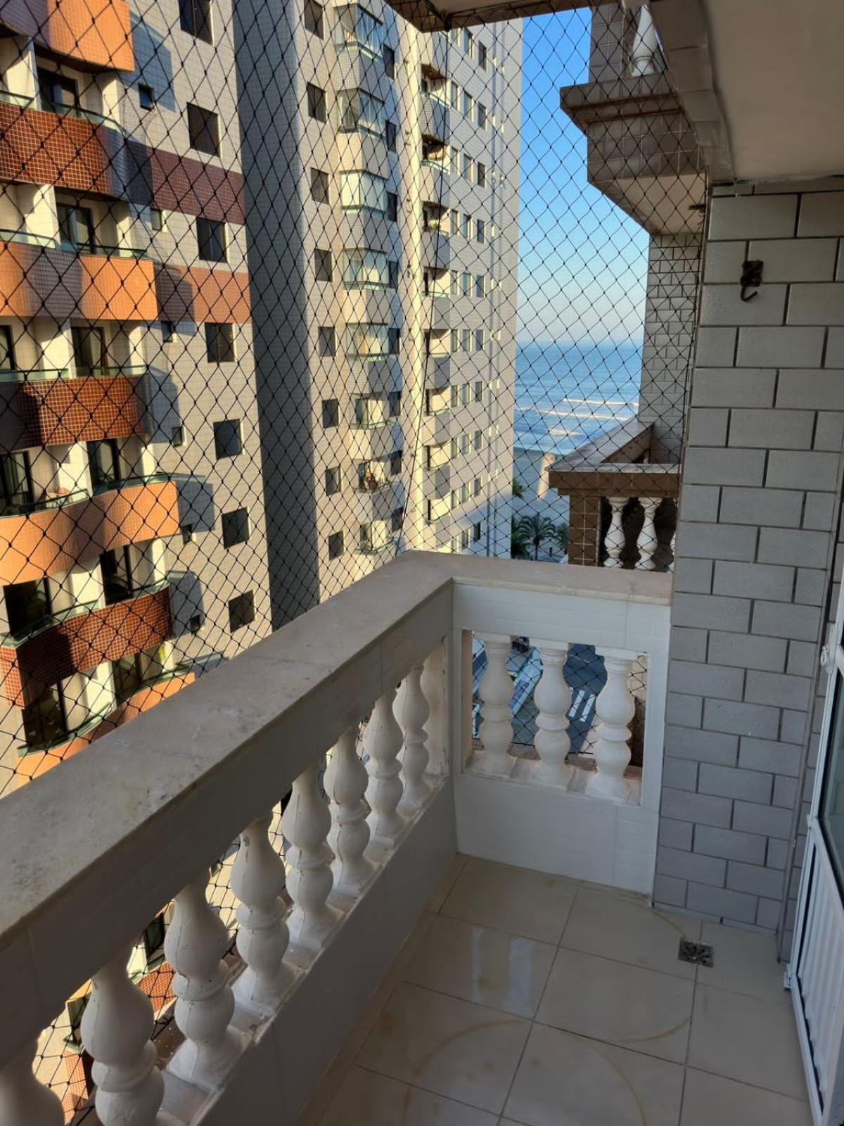 Apartamento Frente Ao Mar Com Varanda E Piscina Praia Grande  Extérieur photo