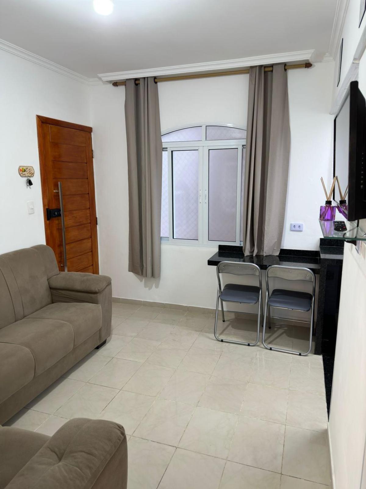 Apartamento Frente Ao Mar Com Varanda E Piscina Praia Grande  Extérieur photo